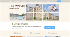 Desktop Screenshot of crownvillaapartments.com